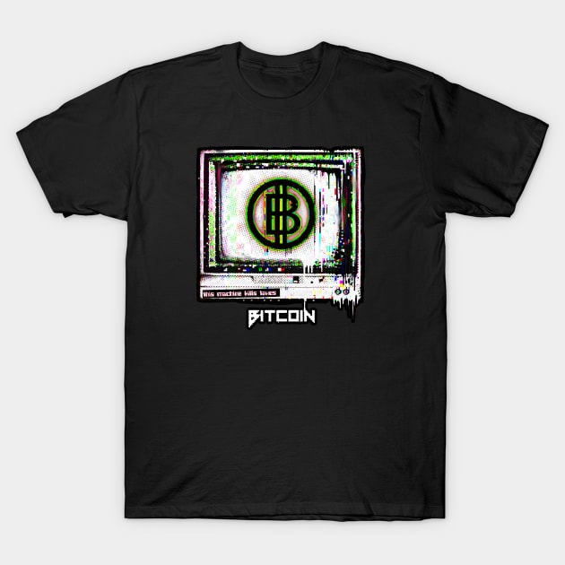 Bitcoin T-Shirt by BlackCollarPolitics